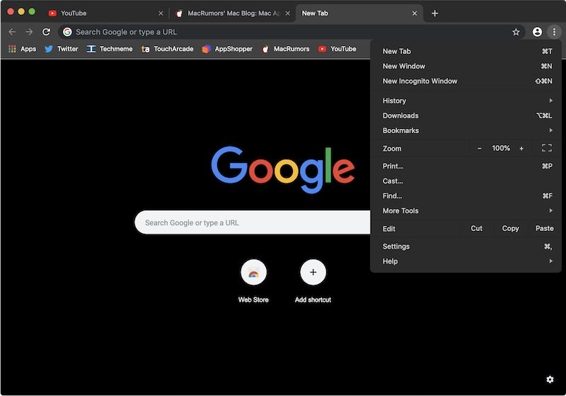 Disable Sharing Apps Macos Chrome